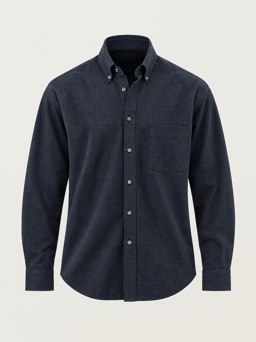 Blue & Black Plaid shirt