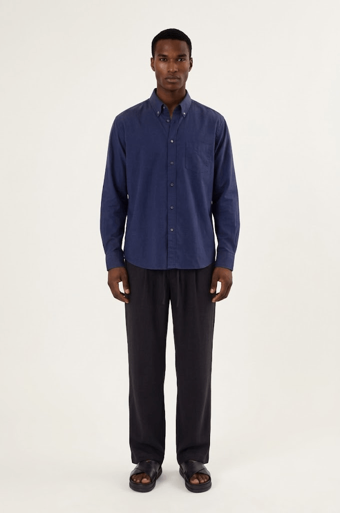 Navy oxford