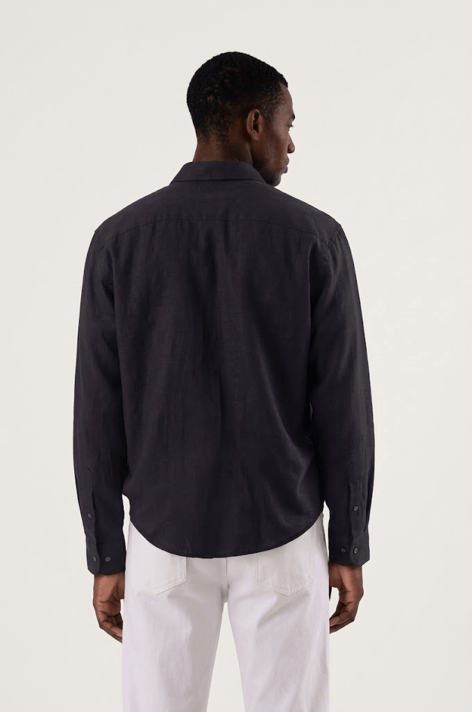 back oxford shirt