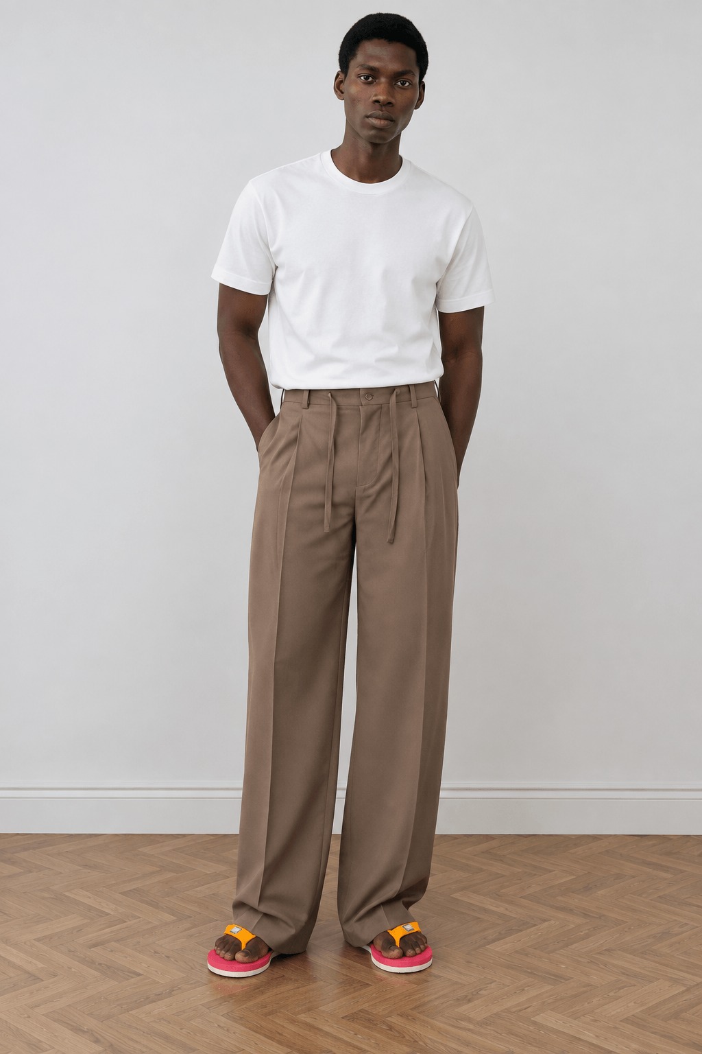 Soft Essential Pant - Brown