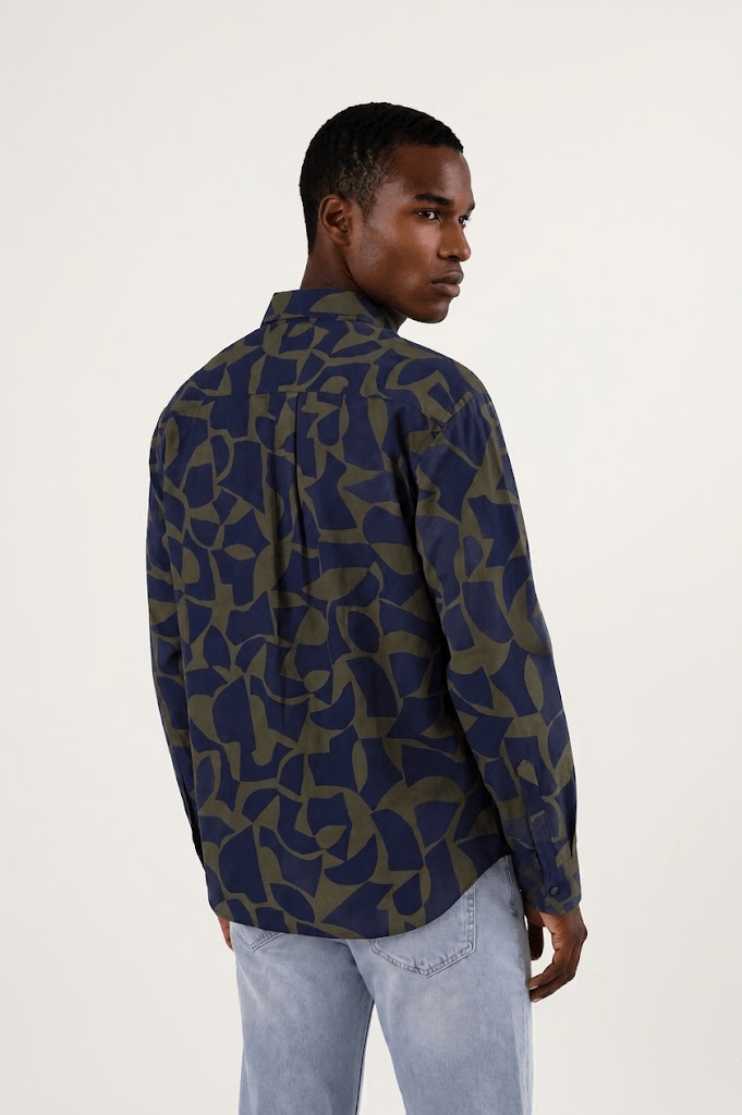 monaco linen shirt back